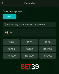 deposits BET39